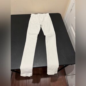 BLANKNYC the mini Mercer super skinny white jean 14 girls
